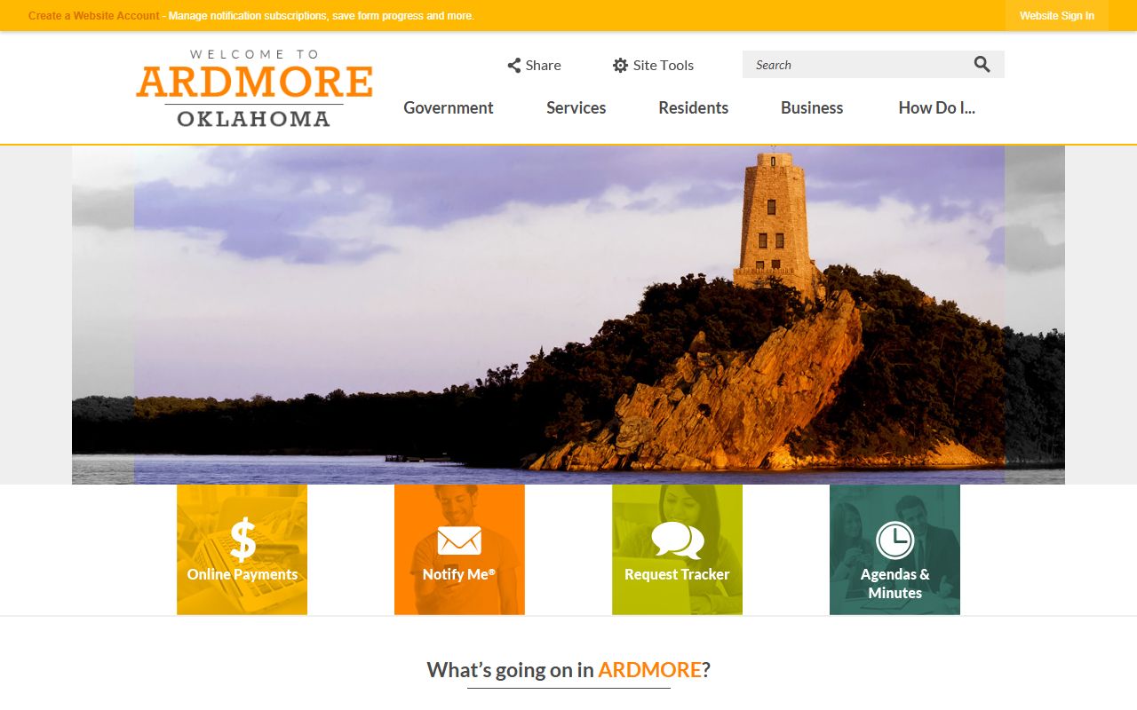 Ardmore Oklahoma Official Website - Ardmore Property Records