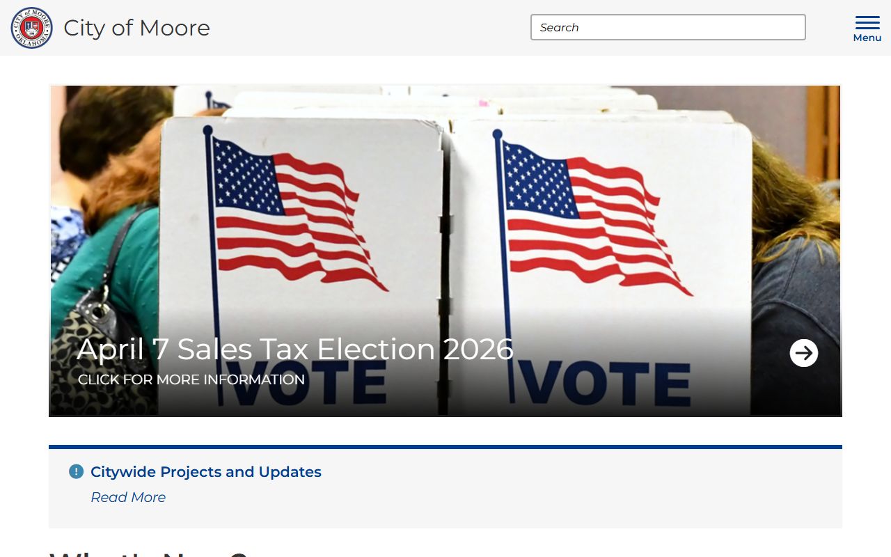 Moore Oklahoma Official Website - Moore Property Records