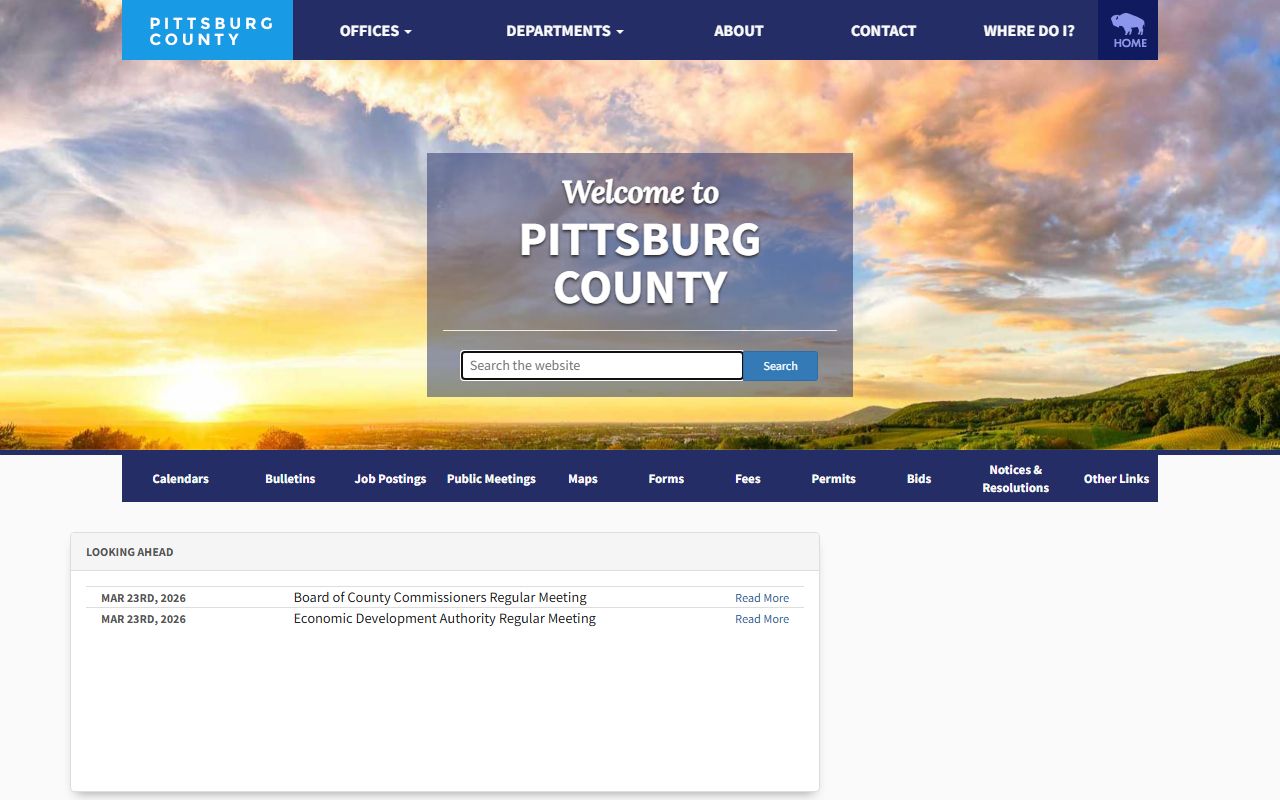 Pittsburg County Official Website - Property Records