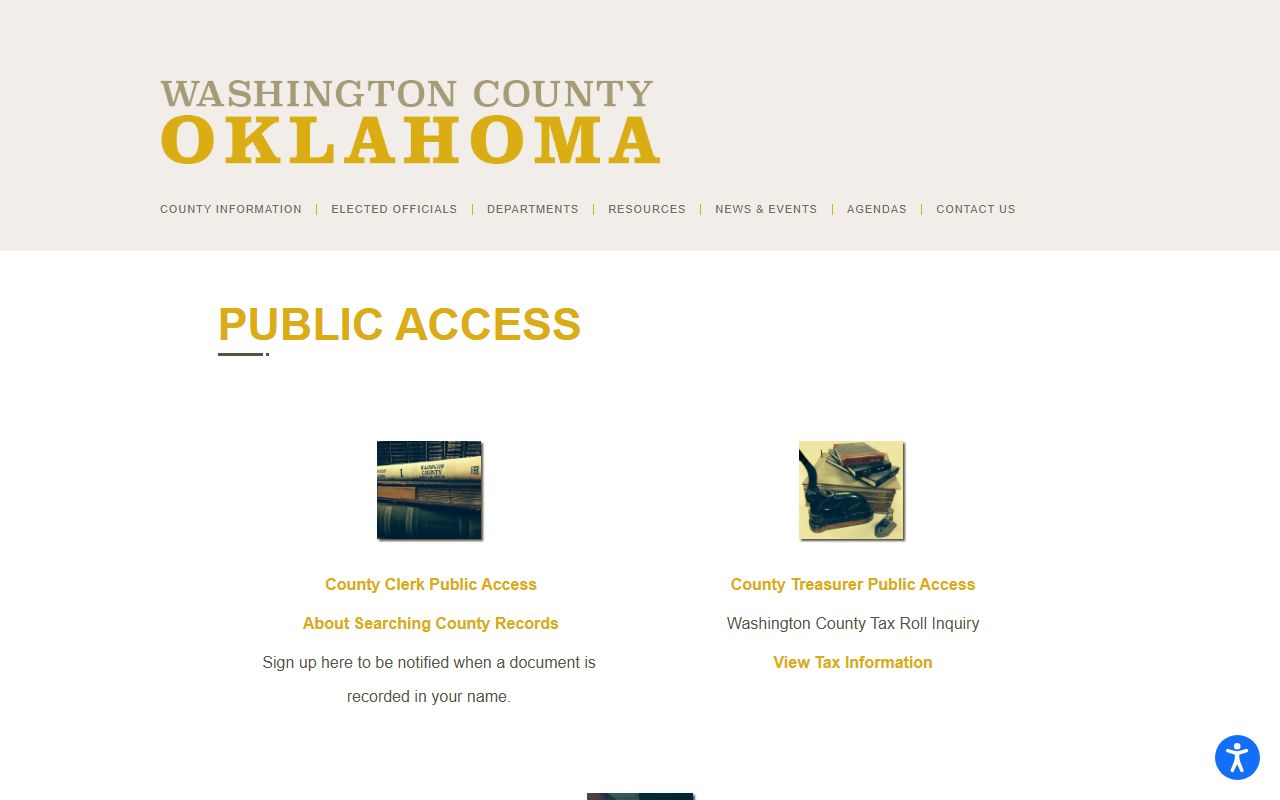 Washington County Land Parcel Map - Property Records