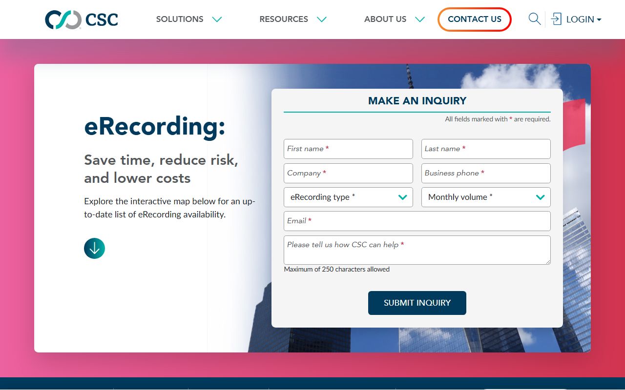 CSC eRecording Service - Oklahoma Property Records