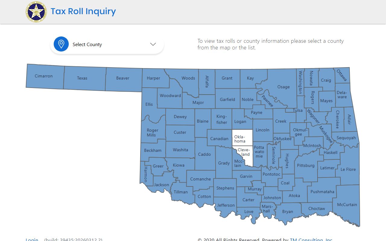 Oklahoma Tax Rolls - Oklahoma Property Records